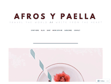 Tablet Screenshot of afrosypaella.com